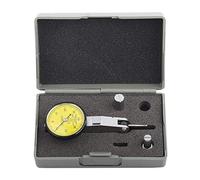 0-0.8mm 0.01mm Precision Metric Dial Test Indicator with Dovetail Rails, Lever Dial Gauge for Machining Inspection, 360° Rotatable Bezel and 180° Adjustable Probe