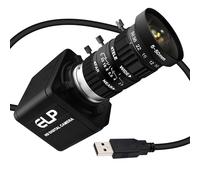 0.0001Lux Manual Zoom USB Camera 5-50mm 10X Varifocal H.264 Low Light Webcam Variable Focus Web Cam Low Illumiantion 1080P 30fps Telephoto CAMERA 2K Webcamera UVC USB2.0 Lightburn Cameras for PC