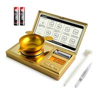 0.001g/50g Digital Milligram Scale with Cal Weight, Weighing Pan, Battery