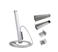 0.005mm Slim Linear DRO Glass Scale TTL 450mm-1000mm Grating Ruler Sensor Displacement for Milling Lathe Machine Metal Lathe(Working length 450mm)