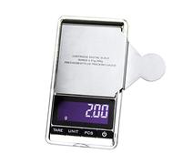 0.01g/200g Turntable Stylus Force Gauge, Digital VTF Scale with Blue LCD Backlight, Tracking Force Gauge for Tonearm Phono Cartridge