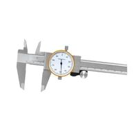 0.01mm Dial Caliper Vernier Gauge Micrometer Dial Vernier Caliper Steel(0-200mm)