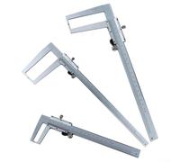 0 02mm Accuracy Vernier Caliper for Measuring Outside Diameter, Inside Diameter, Depth and Step, Compact and For Durable for Field or Workshop Use (0-300mm)