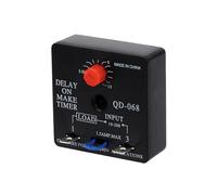 0.03-10 Minutes Delay on Break Timer Relay 110V/240V AC DC Max 1.5 Amp Universal Voltage Operation Time Delay for Refrigeration