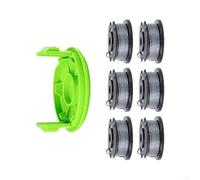 0.065 Inch Trimmer Spools for Greenworks Auto-Feed Models plus Cap | Auto Feed Replacement Line Spool String Trimmer Head Cover Cap Easy Install Trimmer Line Pack