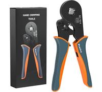 0.08-16mm² Ferrule Crimping Tool, Preciva AWG 28-5 Crimping Tools with Upgrade