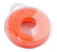 0.095 Inch Nylon Trimmer Line 15m, Twisted Professional Grade String for Ego Power+ AL2450S, Compatible with For Ego 15-Inch Multi-Head Trimmers