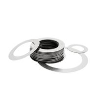 0.1/0.2/0.3/0.5/1mm M2 .5 M3 M4 M5 M6 M8 M10 M12 toM40 304 Stainless Steel Ultra Thin Flat Washer Adjust Gasket Precision Shim