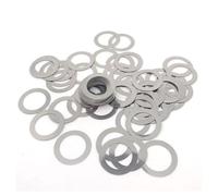 0.1/0.2/0.3/1mm Stainless Steel Ultra Thin Flat Washer M2 to M17 M18 M20 M22 M25 M28 M30 M35 M40 Adjusting Shim DIN988(20pcs M17x24,0.2mm thick)