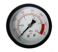 0-1.6MPa Axial Gauge 10mm Thread High Accuracy Reading