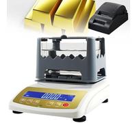 0.1% Purity 0.1K Carat Resolution Precious Metal Tester, High-Accuracy Density Meter for Gold Silver Palladium Verification by Dealers & Collectors