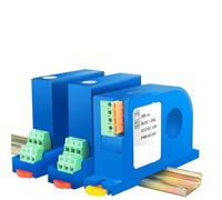 0-100A DC Current Transmitter Sensor 4-20mA 0-10V RS485 22mm 300A 200A 400A AC/DC 1pcs(AC0-30A,DC24V,Output 0-5V)