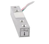 0-100g Weighting Sensor, HX711 AD Aluminum Alloy Weight Sensor Weighing Pressure(10kg)