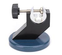 0-100mm Outside Micrometer Stand Bracket, Micrometer Holder with Round Cast Steel Base, Fixed - Position Measurement Stand for Machining and Calibration