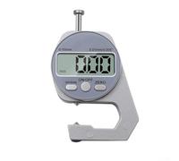 0-10mm Digital Thickness Gauge with Stainless Steel Flat Elbow and Pointed Heads for and Accurate Measurements (pointed tip)
