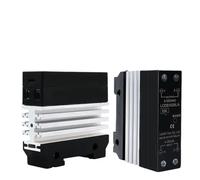 0-10V 4-20mA 0-5V SSR Solid State Relay Voltage Regulator Single Phase Slim Relay With Radiator 10A 25A 40A 50A 60A 80A(VD 0-10V,50A)