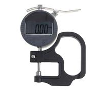 0-12.7mm Electronic Micrometer Digital Thickness Meter Gauge 0.01mm Depth Tester for Paper Film Leather Thickness Measuring Tool