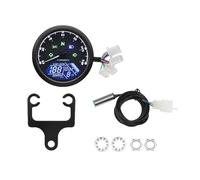 0~12000RPM Universal Motorcycle Speedometer Dashboard Panel Digital Display MPH Km/h Tachometer Fuel For(1 Set A)