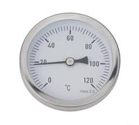 0-120C for THERMO Water Oil Temperature Gauge, 63Mm Water Temperature Gauge for THERMOmeter, Central Heating Meter Bimetal for THERMOmeter
