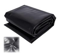0.12Mm Fish Easy Cutting Waterproof Membrane Black Water Garden Flexible Film for Outdoor Ponds, Koi Ponds, Garden Fountain, 5X6M 3X12M 1.5X6M 4X8M 6X10M, Litobnx, a, 7 * 9m