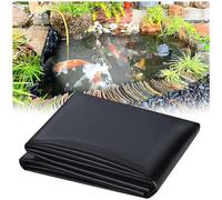0.12Mm Fish Flexible Pond Liners Black Garden Pool Membrane Impermeable Film for Koi Ponds, Garden Fountain, Waterfall 1.5X2M 4X6M 5X8M 10X12M 15X15M 8X10M, Litobnx, a, 1.5 * 9m