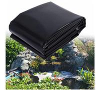 0.12Mm Fish Pond Membrane Easy Cutting Waterproof Backyard Koi Anti-Uv Resistant Film for Ponds, Lakes and Retention Basins 1.5X10M 4X8M 5X5M 6X12M 8X10M 12X15M(Size:3X10M, Litobnx, a, 2 * 4.0m