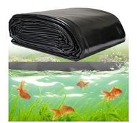 0.12Mm Thickness Fish Pond Liners for Outdoor Ponds, Waterfall, Water Features, Pond Lining Anti-Seepage Membrane Film 3X5M 1.5X6M 2X6M 4X8M 5X10M 6X6M 8X12M 10X20M, Litobnx, a, 2 * 20m