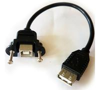 0.14M Usb Female To Usb Socket Coupler Joiner Patch Cable Printer Mini Adapter