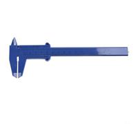0-150mm Plastic Vernier Calipers with Double Rule Scale for Depth Height and Diameter Measurement(Ddark Blue)