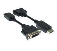 0.15M Displayport Male To Dvi I Female Adapter Converter Cable Socket Monitor Pc