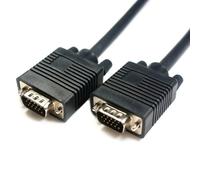 0.15m VGA Male to SVGA Plug Patch Cable Lead Short PC Laptop Video 15 Pin D Sub