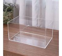 0.16 IN Thick Underwater Photo Sink Props For Advertisement Filming, Portable Clear Photo Studio Showcase For Cosmetic Display, Sturdy Acrylic Bathroom Tray Props For Taking Creative Photo(40x40x10cm/