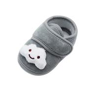 0-18 Months Big Winter Plush Girls Cloud Infant Soft Warm Sole Shoes Boots Shoes Baby Bunny Slippers 6-12 Month Slight Ease Baby Knee High Newborn Stuff Grey