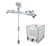 0~1800 RPM Air Agitator, 0.6Mpa Pneumatic Air Automatic Paint Mixer, Paint Stirring Machine with Support for Ink Dye Mixing Machine