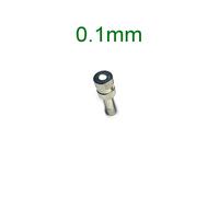(0.1mm) 10 PCS Quick Slip Lock Nozzle 0.1mm-0.6mm Fogging Spray Sprinkler Misting Garden Nozzle for 6mm Quick Connector