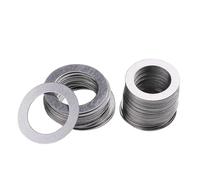 0.1mm Precision Shim Ring M1.5 M2 M3 M4 M5 M6 M7 M8 M9 M10 M11 M12~m30 304 Stainless Steel Adjust Gasket Thin Flat Washer, M22x32xh 100pcs, (h) thickness 0.5mm,id X Od X Thickness