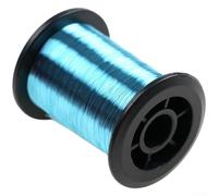0.1mm Thin Copper Wire for Fly Tying Nymph Body Material Compatible with Fishing Hooks for Fly Fishing Craft Projects (Blue)
