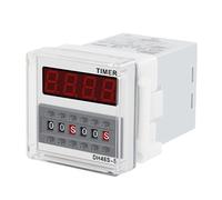 0.1s-99hours DH48S-S digital display small double cycle time relay 2Z 1Z digital AC220V 380V delay DC24V with socket(DH48S-S ACDC24)