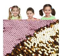 0.2” Large Sensory Wall Sequin Flip Fabric for Kids Mermaid Sequin Fabric Reversible Sensory Graffiti Fabric for Toddlers Sequin Fabric by The Yard- 1yd, 50” x 36” S31