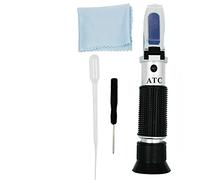 0-20% Refractometer Brix Milk Measurement Accuracy Sugar Solutions Handheld Tool