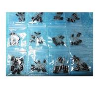 0.22UF~470UF 12 Values *10pcs =120pcs Aluminum Electrolytic Capacitor 0.47 1 2.2 4.7 10 22 33 47 100 220 Assortment Kit Set Pack BIANMTSW