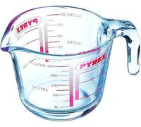 0.25L Classic Transparent Measuring Jug Heat Resistant | Microwave & Dishwasher Safe Graduated Measuring Lines Measuring Jug