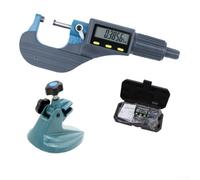 0-25mm Digital Micrometer 0.001mm Tool 0-25mm Digital Micrometer(Instrument with base)