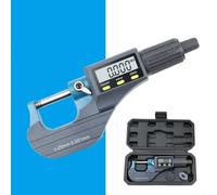 0-25mm Electronic LCD Digital Display Outside Micrometer, 0.001mm High Accuracy Digital Outside Micrometer With Inch/Metric Conversion