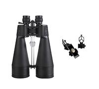 0-260X160 Tele Binoculars Long Range Prismatic Large Diameter Wide-Angle Len Bak4 For Camping,Single Tele (Add Phone Holder)