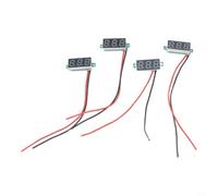 0.28 Inch LED Digital Voltmeter DC 2.5-40V Reverse Protect | 0.28 inch LED display, DC 2.5-40V range, reverse connection protection, auto decimal adjustment, simple 2-wire install