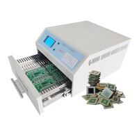 0-280℃ Automatic PCB Board Reflow Oven,12x13 Drawer Infrared IC Heater Reflow Soldering Machine,for BGA/SMD Component Rework 220V50Hz