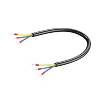 0.2M 2Pin / 3Pin Power Cable with Overload Protective Home Sheathed Wire for Electronic Project Power