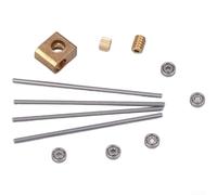 0.2M Worm Gear Right Angle Transmission Box with 12:1 Reduction Ratio for Technical Education and Workshop Projects (Precise version)