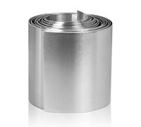 0.2mm Aluminium Flashing Roll, 100mm (4in) x 3.5m (11ft), Weather-Resistant Metal Sheet for DIY Crafts, Roof Repair, Guttering & Home Projects